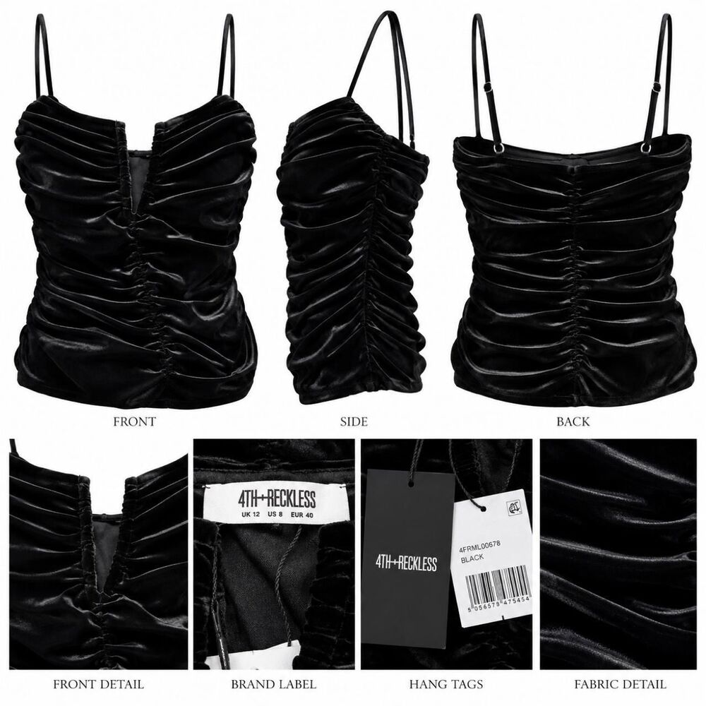 4th-reckless Women's Black Vest
